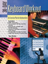 30 Day Keyboard Workout piano sheet music cover Thumbnail